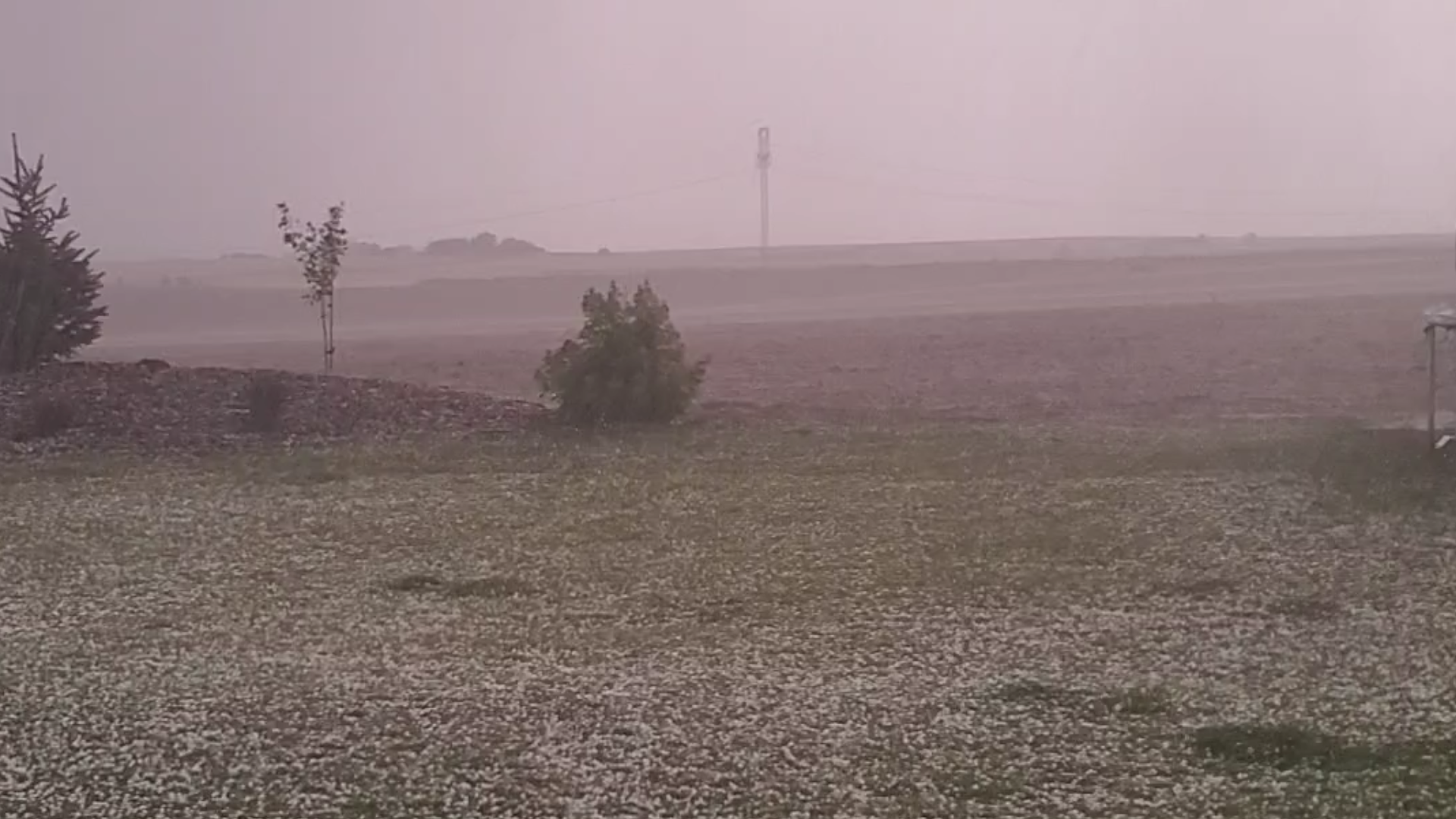 Brittany Jensen - Soda Springs hailstorm